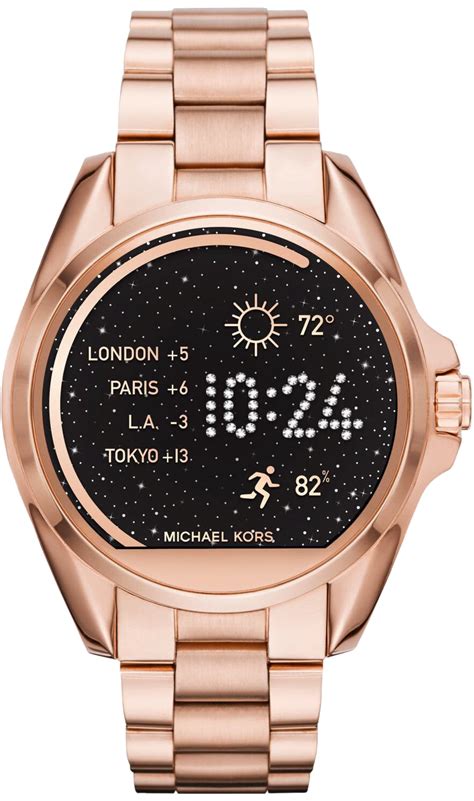 michael kors access bradshaw watch rose gold|Michael Kors .